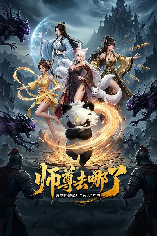 师尊去哪了：变成神兽被五个徒儿rua秃第39集